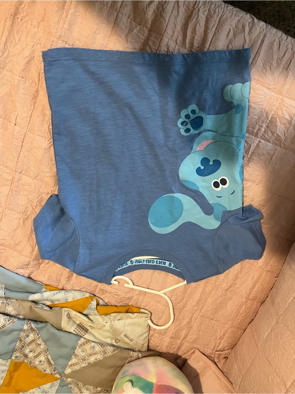 Nickelodeon Blue Kids Shirt with Blue Character